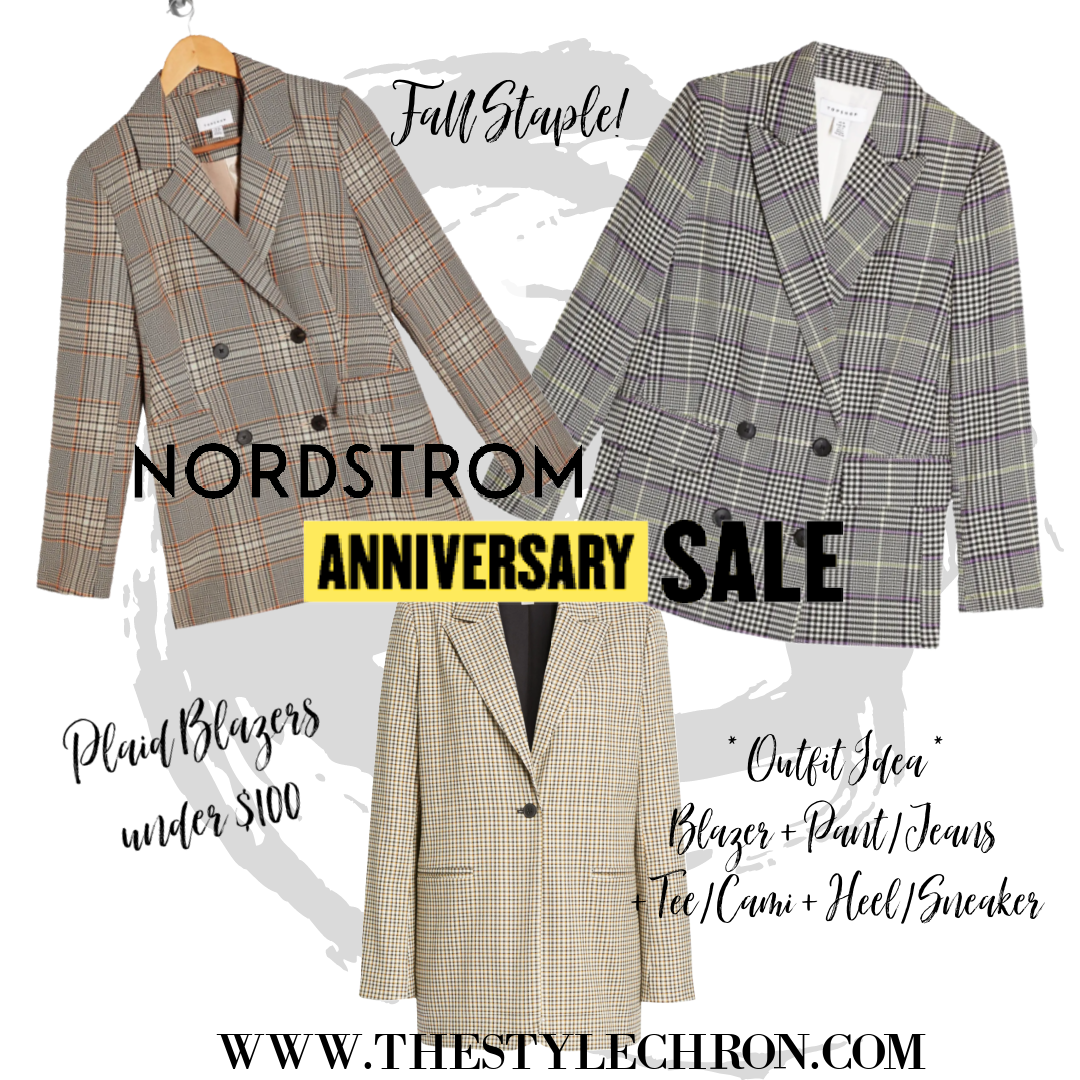 Nordstrom Anniversary Sale - Plaid Blazers